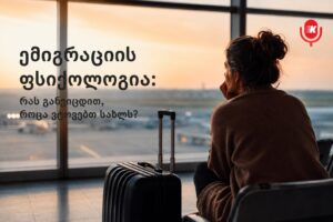​ემიგრაციის ფსიქოლოგია: რას განვიცდით, როცა ვტოვებთ სახლს?